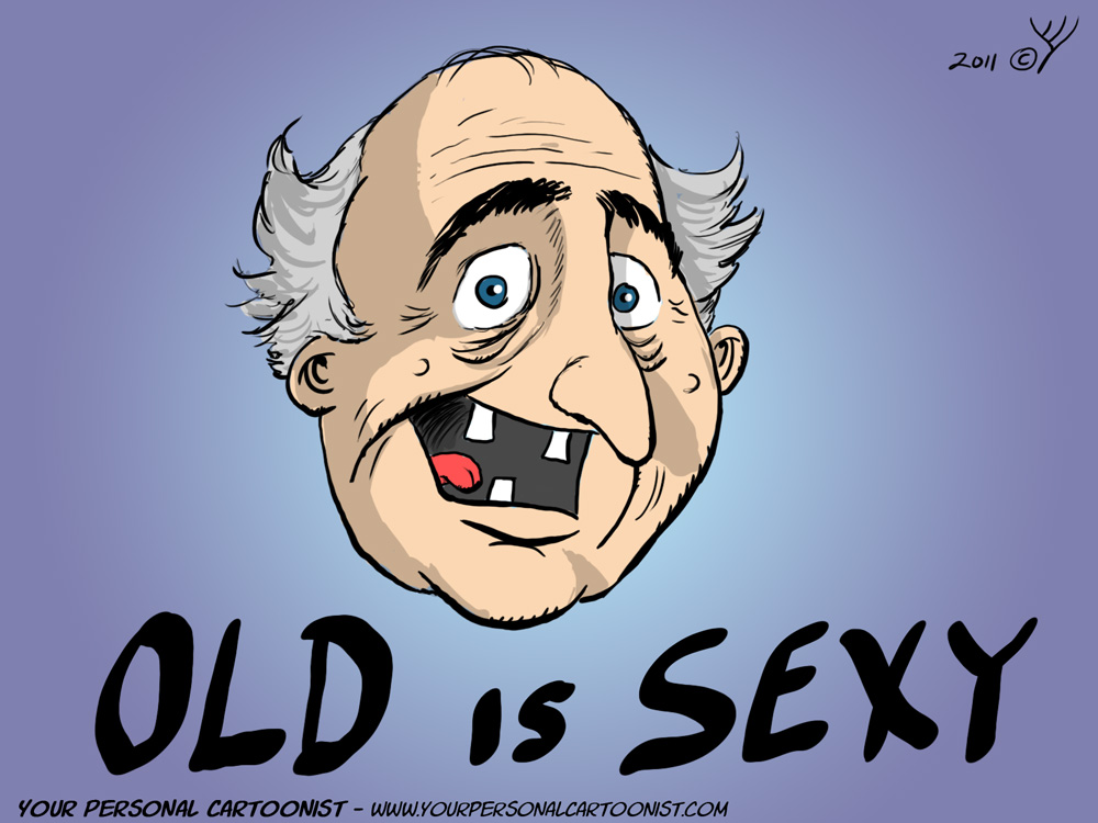 Old is Sexy - Birthday Clip Art
